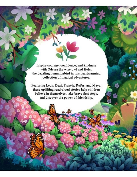 Back cover of The Adventures of Odessa and Helen