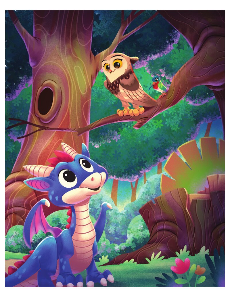 Dezi the little dragon